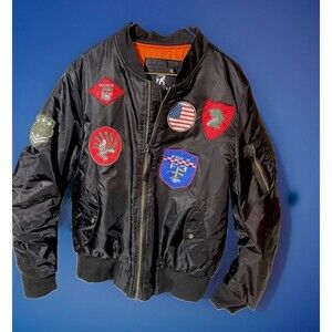 American Stitch Bomber Jacket Sz XL #0469
